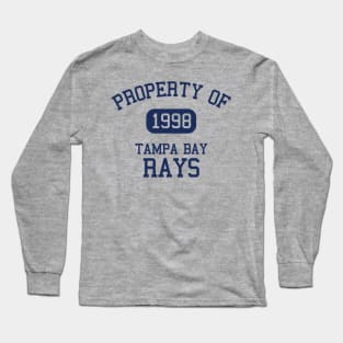 Property of Tampa Bay Rays 1998 Long Sleeve T-Shirt